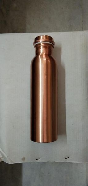 Glossy polish Copper water Bottle, Feature : Anti leakage, Durable, Easy To Carry, Eco Friendly, Fine Finished