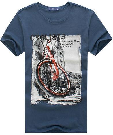 Cotton Mens Printed T-shirt, Occasion : Casual Wear