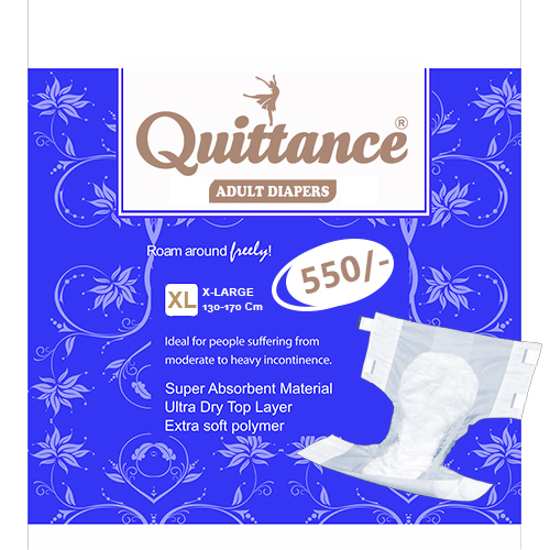 QUITTANCE Pulp Extra Large Adult Diaper