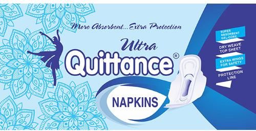 Large Sanitary Napkin With Wing
