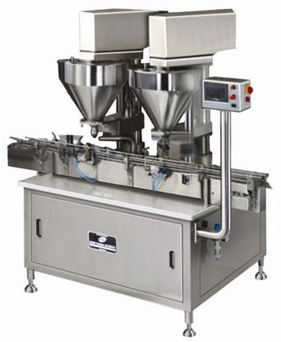 Electric Powder Filling Machine, Capacity : 600 - 1800 Bottles/ Hour