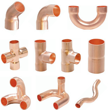 Equal Copper Fittings, for Structure Pipe, Gas Pipe, Chemical Fertilizer Pipe