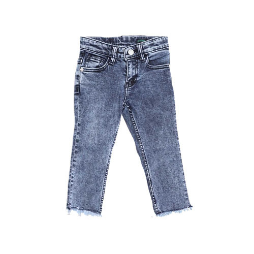 Denim Kids Faded Jeans, Color : Blue