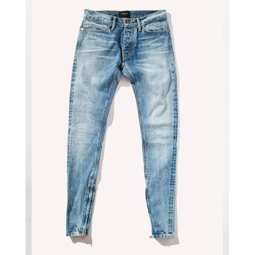 Mens Faded Jeans, Size : L, XL