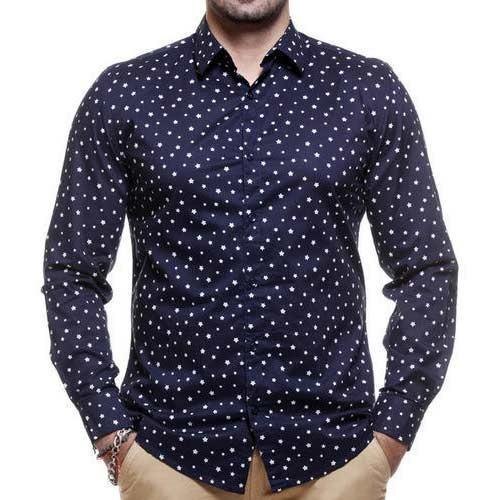 Cotton Mens Printed Shirt, Feature : Breathable