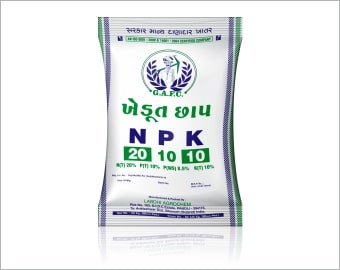 Khedut Chhap NPK 20-10-10 Fertilizer, for Agriculture, Standard : Bio Grade
