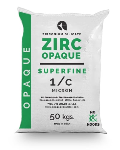 Zircopaque 1C Whitner Zirconium Silicate, for Industrial, Laboratory, Purity : 99%
