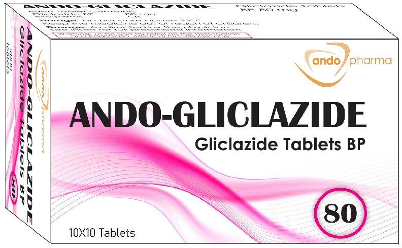 Ando Gliclazide Tablets, Medicine Type : Allopathic