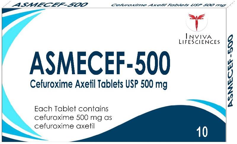 Inviva Asmecef-500 Tablets