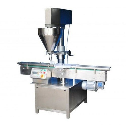 Stainless Steel 50/60 Hz Auger Powder Filling Machine, Capacity : 120 pouch per min