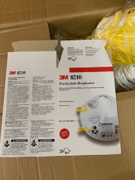3M 8210v N95 FACE MASK