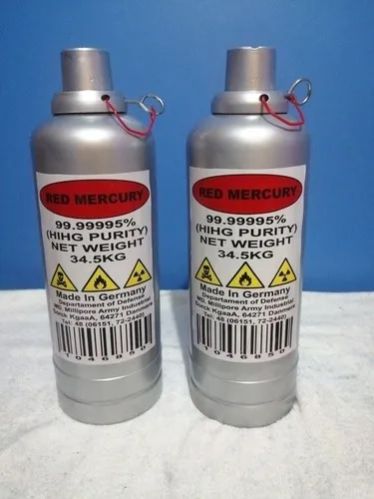 Quality Liquid Red Mercury 99.999% Pure