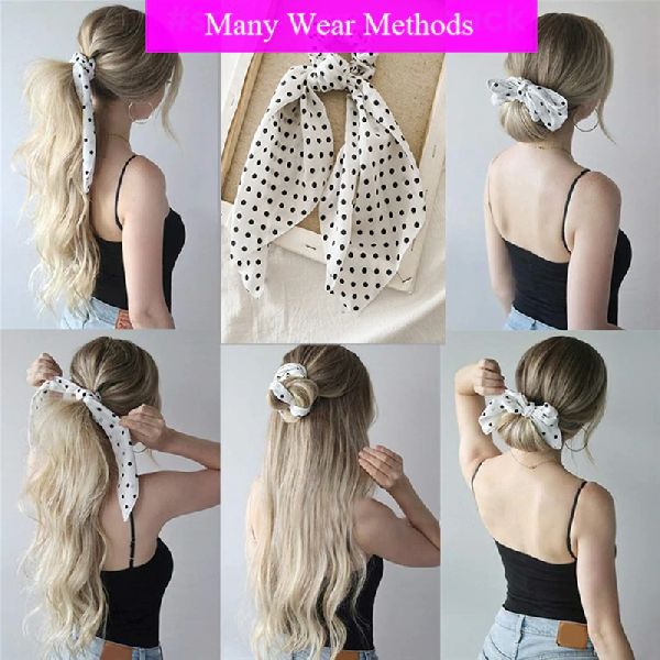 Dotted Hair Scarf, Occasion : Daily Wear