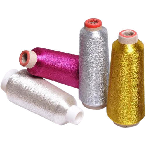 Plain metallic yarn, Feature : High Tenacity, Anti-Pilling