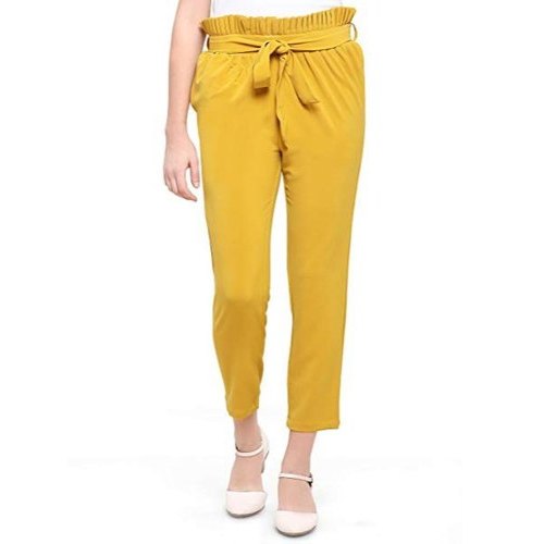 Plain Ladies Fancy Trousers, Size : M, XL