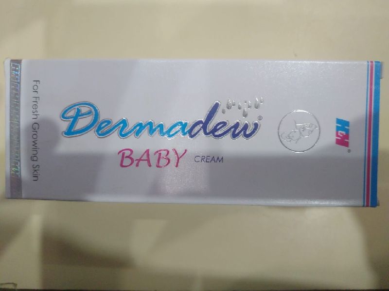 Dermadew Baby Cream, for Skin Care, Gender : Kids