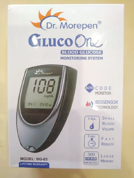 Gluco One Blood Glucose Test Strips, for Clinical, Home Purpose, Hospital, Packaging Size : 50 Strips/Set