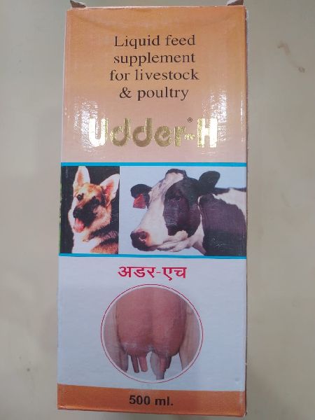 Udder-H Feed Supplement, Form : Liquid