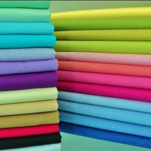 Dyed Poplin Fabric, for Garments, Technics : Machine Made