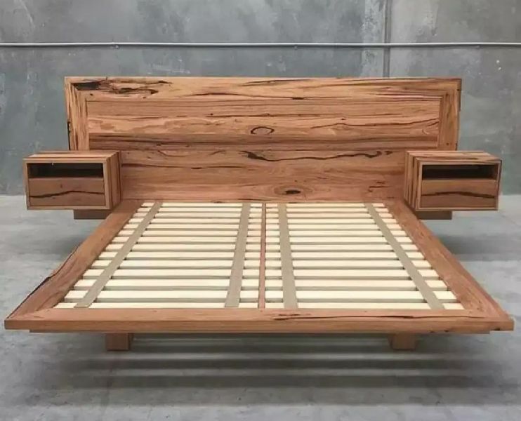 Plain Wooden Modern Bed, Feature : Easy To Place, High Strength, Quality Tested