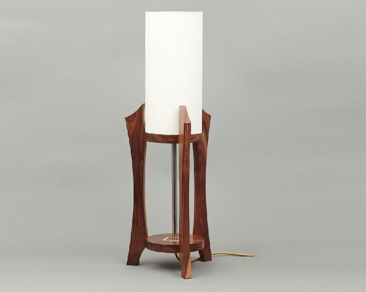 Wooden Study Lamp