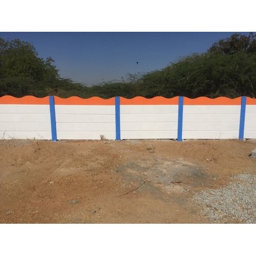 Polished Concrete Designer Compound Wall, for Construction, Pattern : Plain