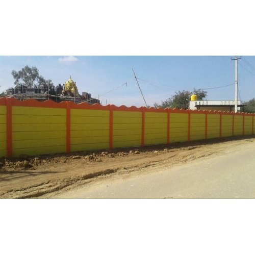 Polished Cement Prestressed Compound Wall, for 20 - 50 mm, Pattern : Plain