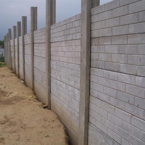 Cement Precast Concrete Wall, for Boundaries, Feature : Accurate Dimension, Durable