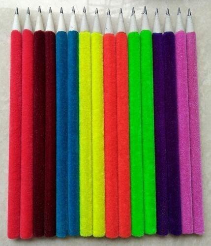 Fancy Velvet Pencils, for Writing, Length : 8-10inch
