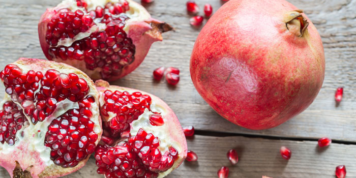 fresh pomegranate