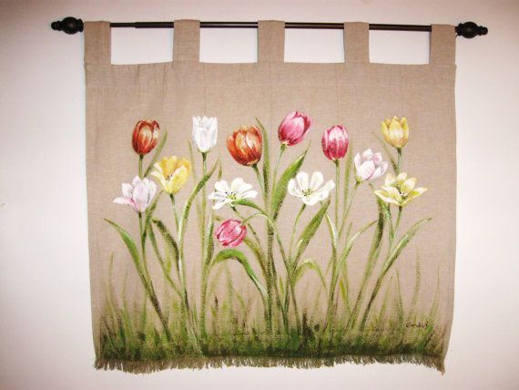 Wall hanging best sale fabric painting