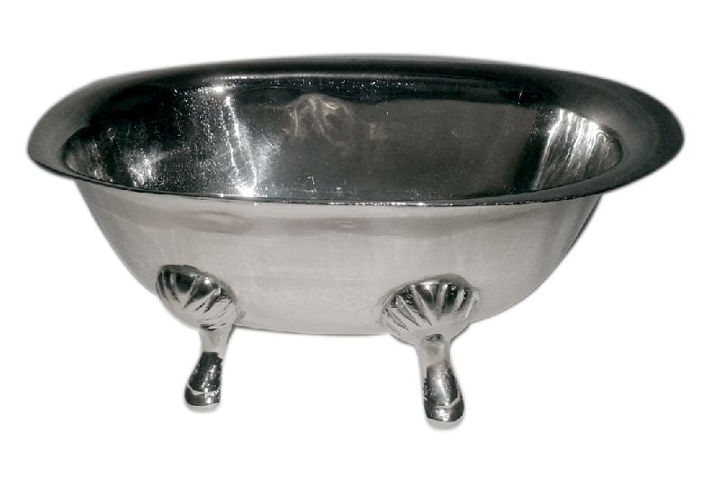 Polished Aluminum Punch Bowl, for Serving Food, Bowl Size : 8Inch, 9Inch
