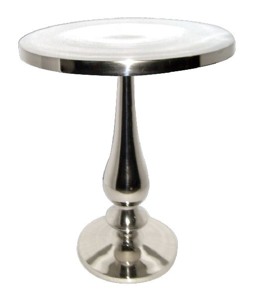 Polished Aluminum Round Table, for Home, Hotel, Restaurant, Feature : Rust Proof