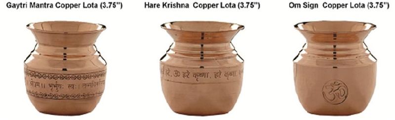 Copper Plain Lota, Feature : Hard