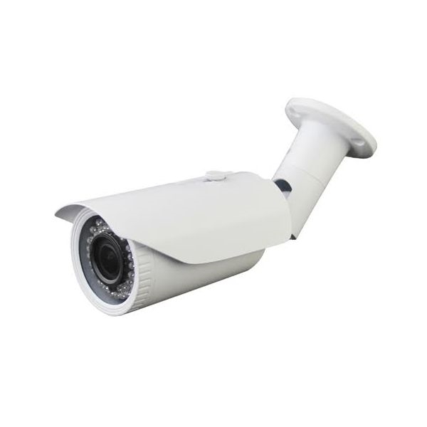 IR Weatherproof Bullet Camera, for Bank, College, Hospital, Restaurant, Station, Color : White