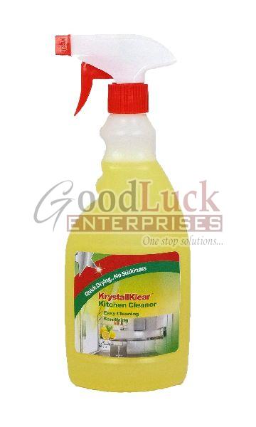 Krystallklear Kitchen Cleaner, for Remove Hard Stains, Form : Liquid