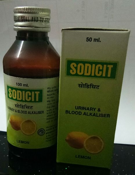 Sodicit Syrup, Packaging Size : 50ml, 100ml