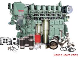 Polished Stainless Steel Marine Engine Spare Parts, Color : Silver