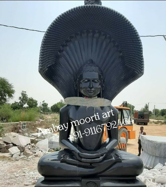 marble parshwnath statue