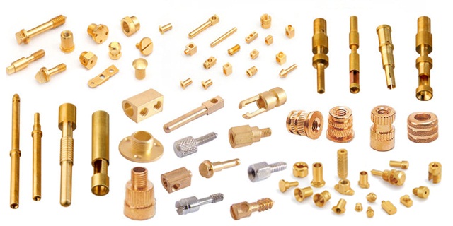 Polished Brass Turned Components, for Industrial Use, Size : Customize, Standard