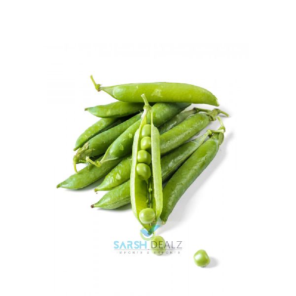 Organic Fresh Green Peas, for Pesticide Free, High Nutritive Value, Packaging Type : Plastic Bag