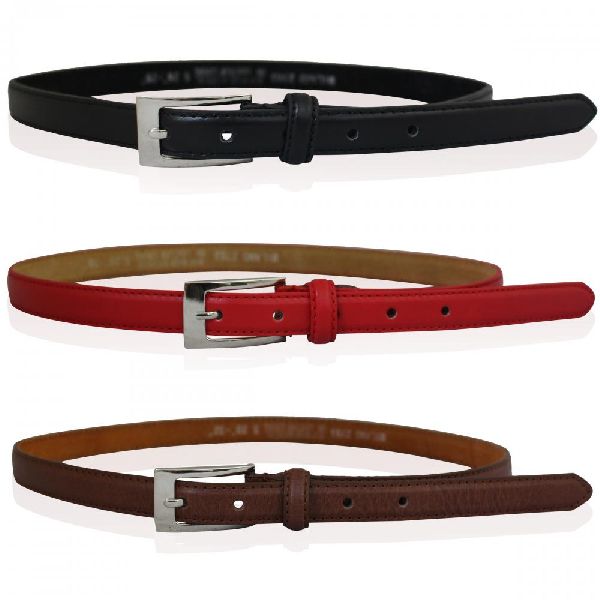 Plain Ladies Leather Belts, Feature : Easy To Tie, Fine Finishing, Shiny Look