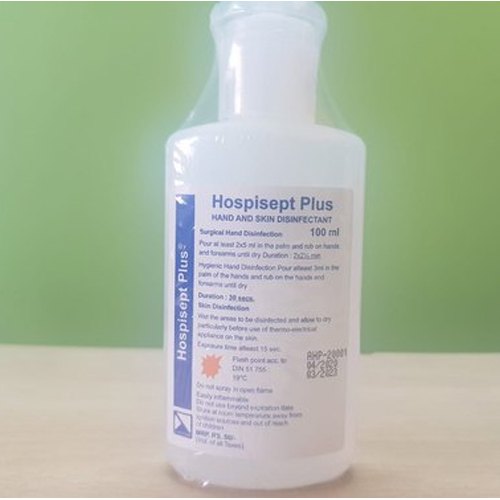 Hospisept Plus Pocket Hand Sanitizer, Packaging Size : 100ml