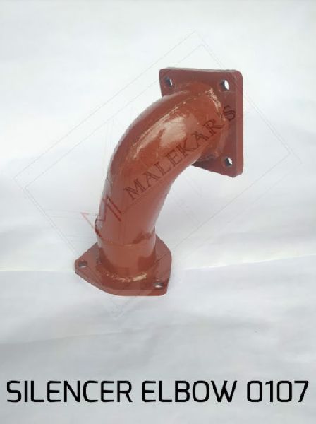 Metal 0107 Silencer Elbow, Feature : Durable, Hard Structure