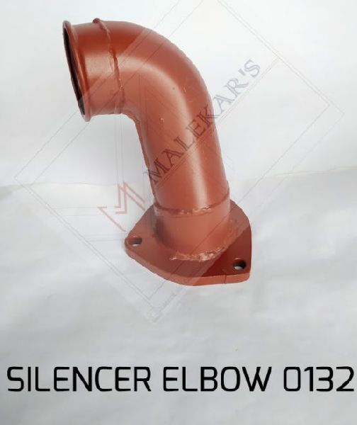 0132 Silencer Elbow, Color : Red
