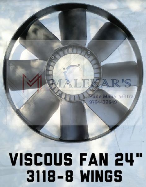8 Wings Viscous Fan, Size : 24 Inch