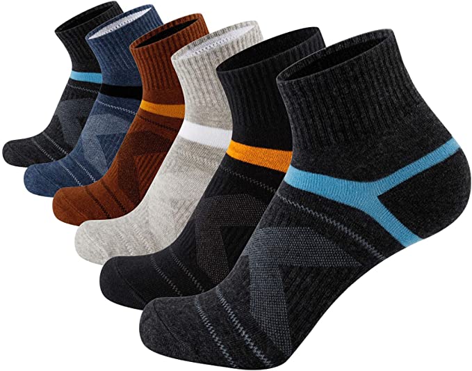 Checked Cotton Mens Socks, Size : L