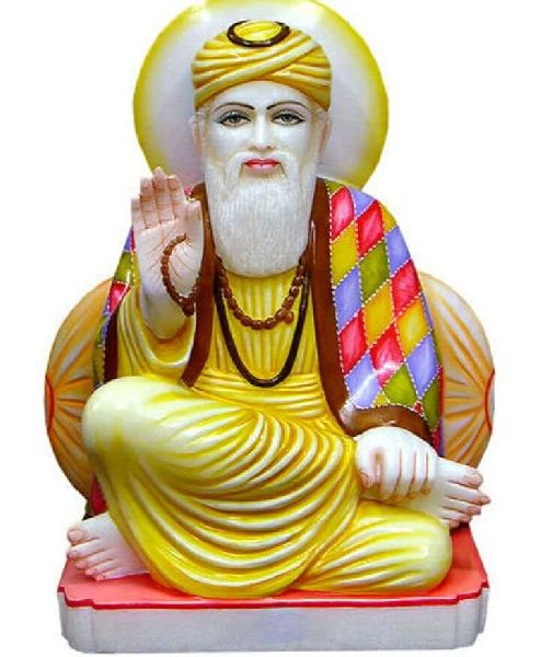 Polished Marble Guru Nanak Statue, for Shiny, Packaging Type : Carton Box