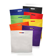 Non Woven D Cut Shopping Bag, for Goods Packaging, Technics : Machine Made