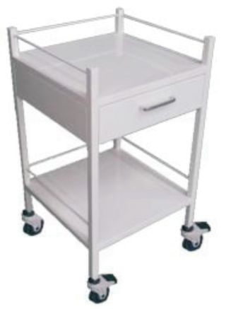 Aluminium Powder Coated Instrument Trolley, Feature : Corrosion Proof, Durable